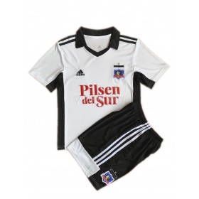 Koszulka Colo-Colo Dziecięcy Domowe Koszulki Piłkarskie 2022 Krótki Rękaw